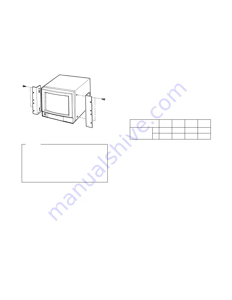 Panasonic WVCM1430 - COLOR CAMERA Operating Instructions Manual Download Page 20