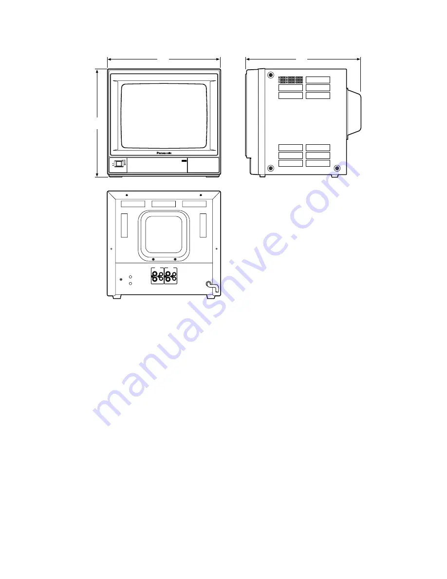 Panasonic WVCM1430 - COLOR CAMERA Operating Instructions Manual Download Page 22