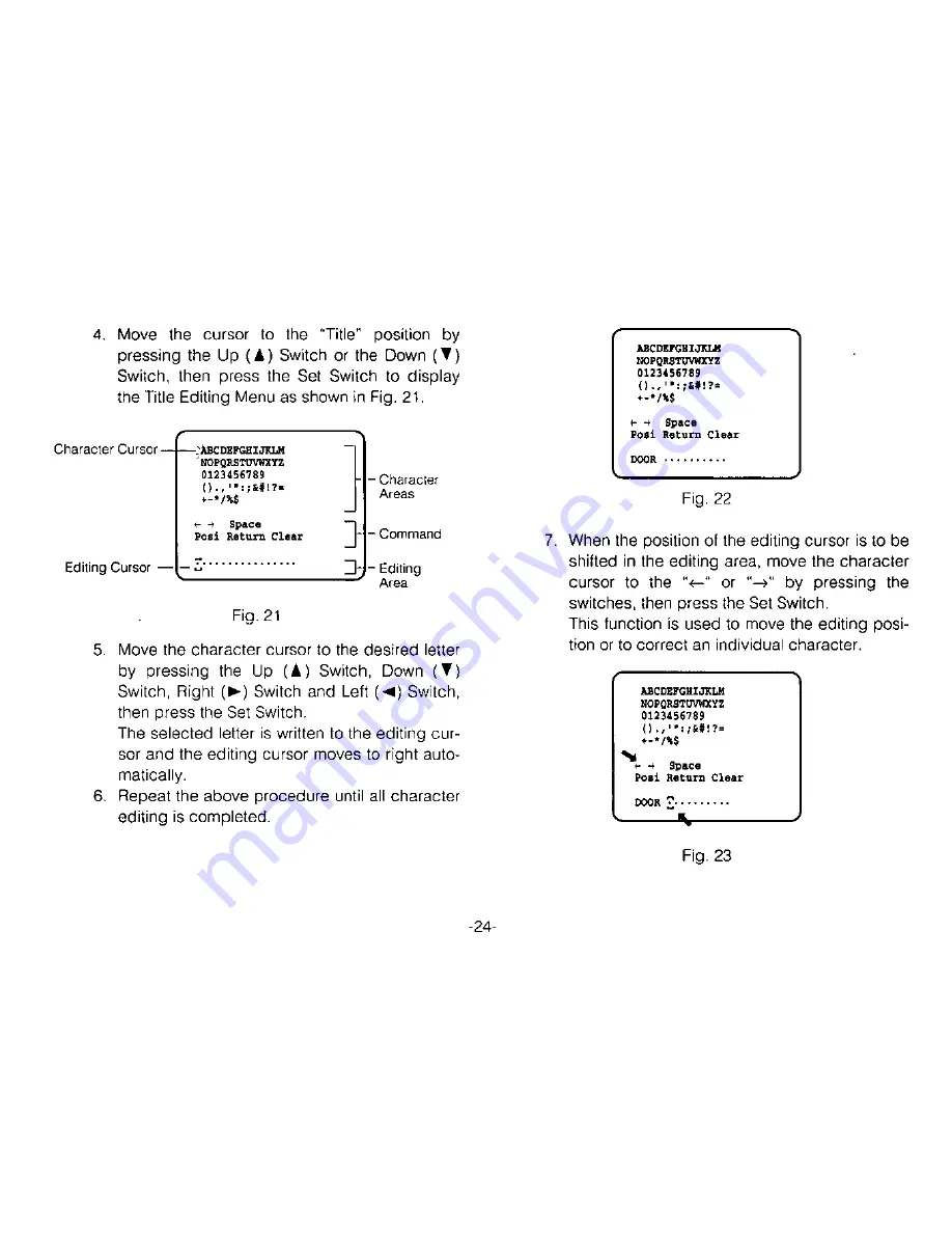 Panasonic WVRM70 - ACCESSORY Operating Instructions Manual Download Page 26