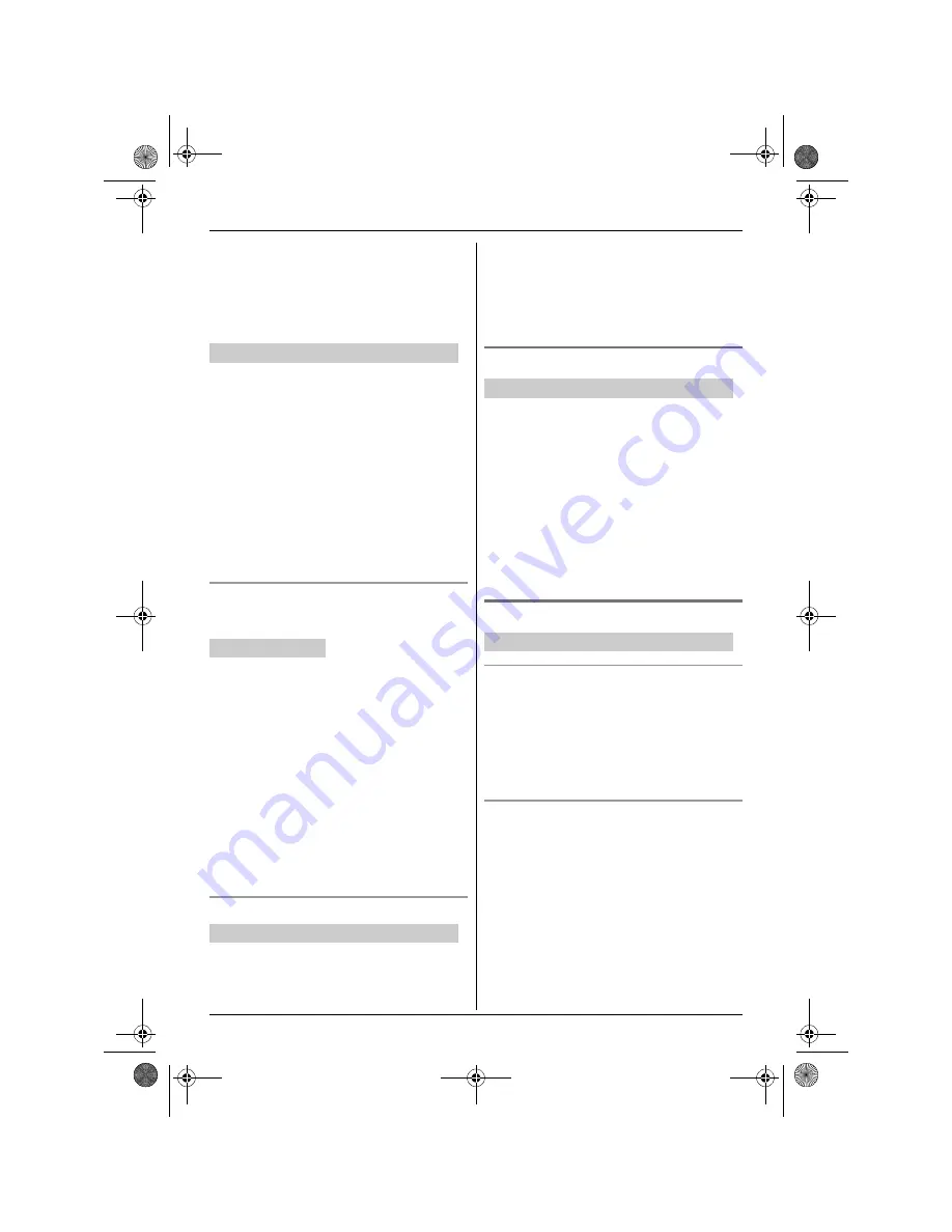 Panasonic X-TG9385BX Operating Instructions Manual Download Page 21