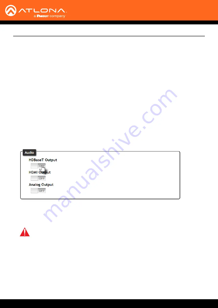 Pando Atlona Omega AT-OME-ST31A Manual Download Page 18