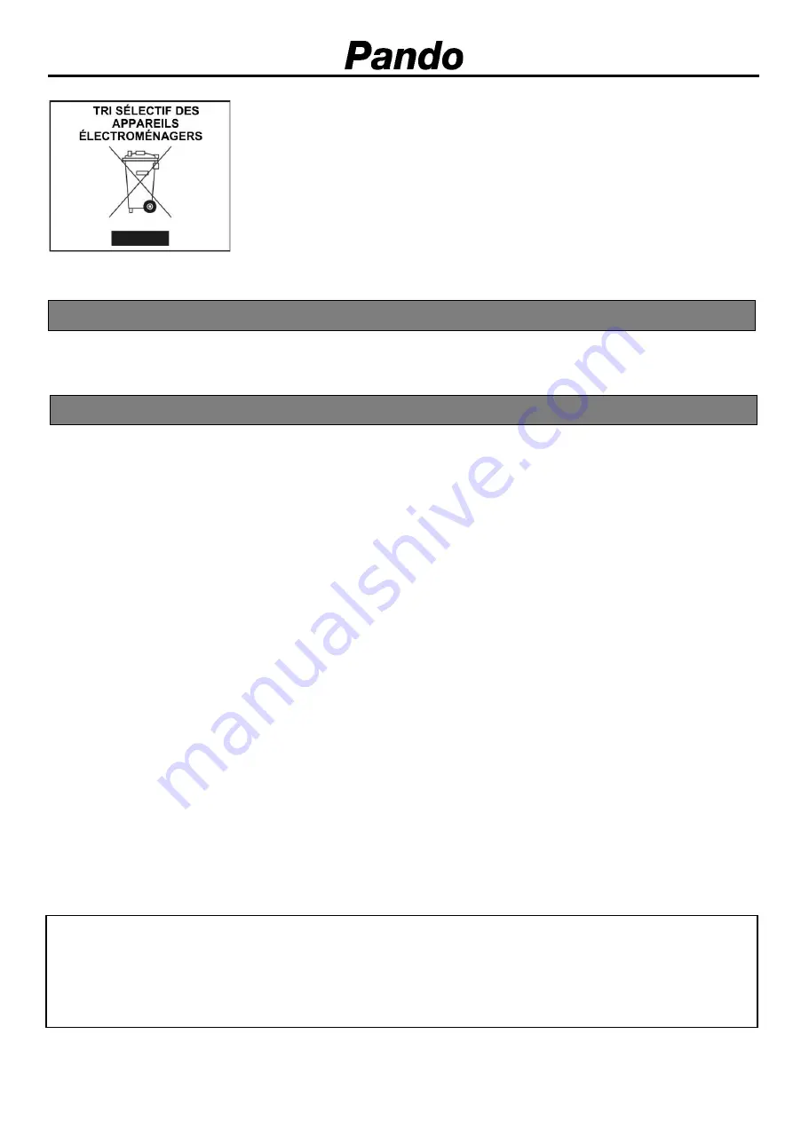 Pando E-350 Installation Manual Download Page 5