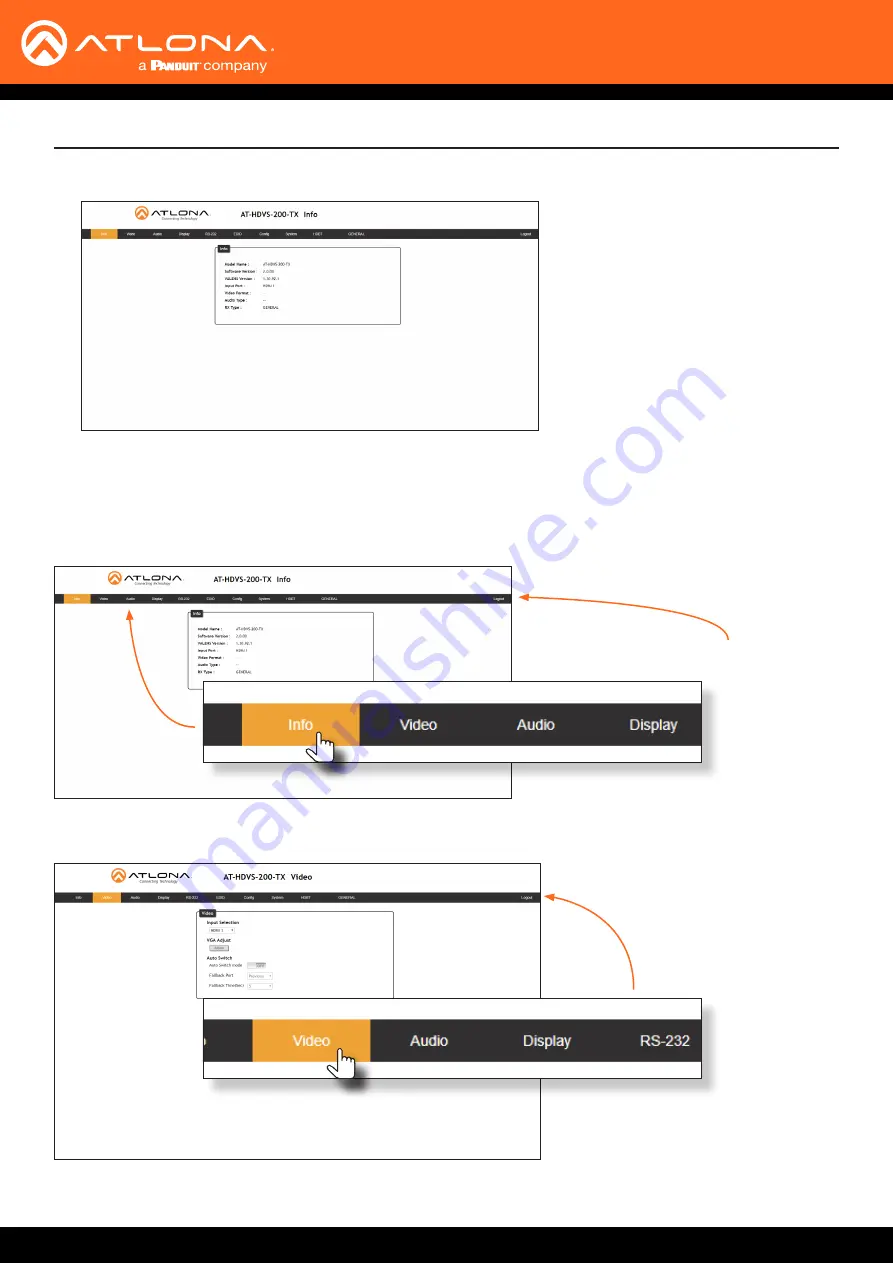 Panduit Atlona AT-HDVS-200-TX Скачать руководство пользователя страница 17