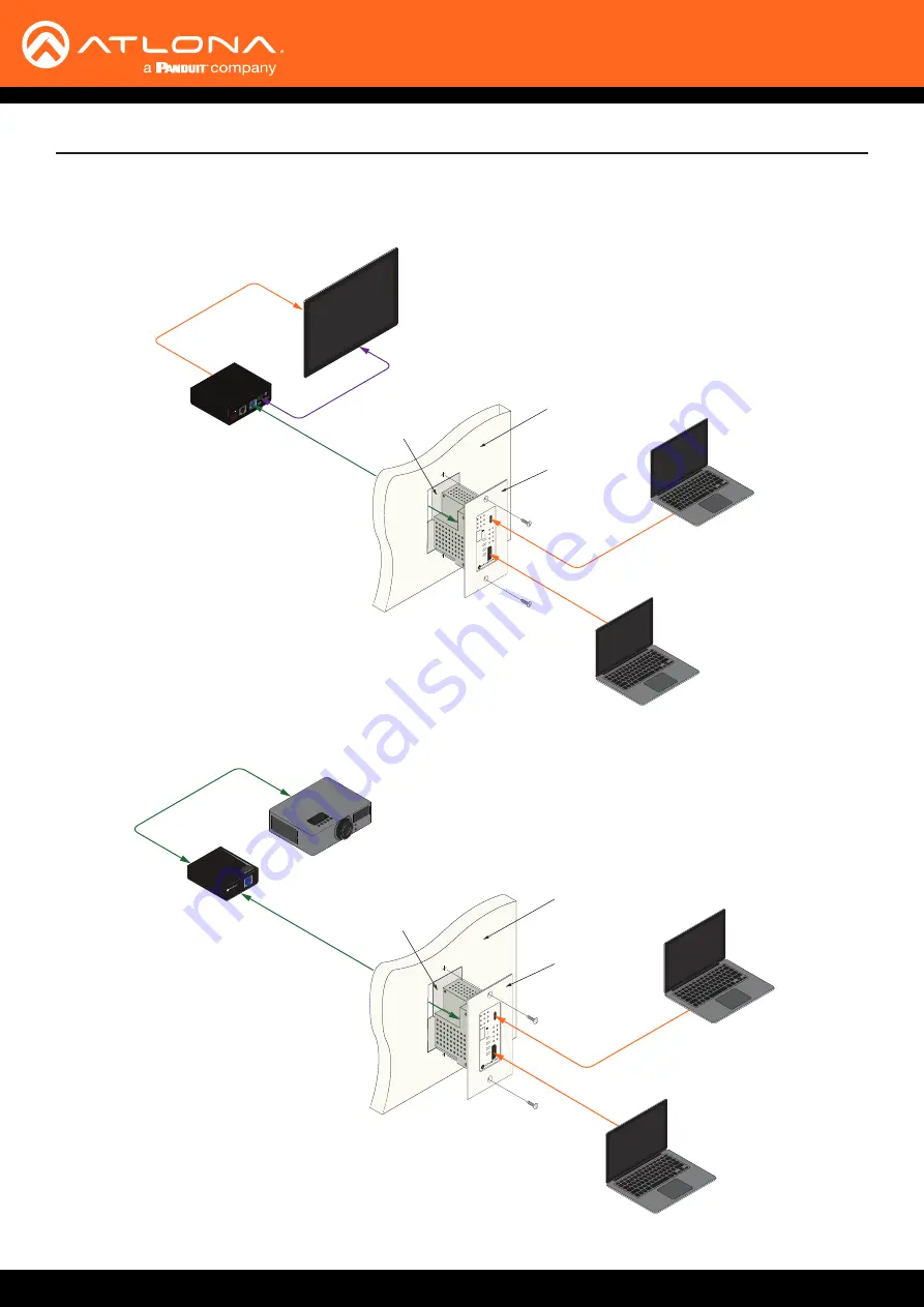 Panduit Atlona AT-HDVS-210U-TX-WP Manual Download Page 12