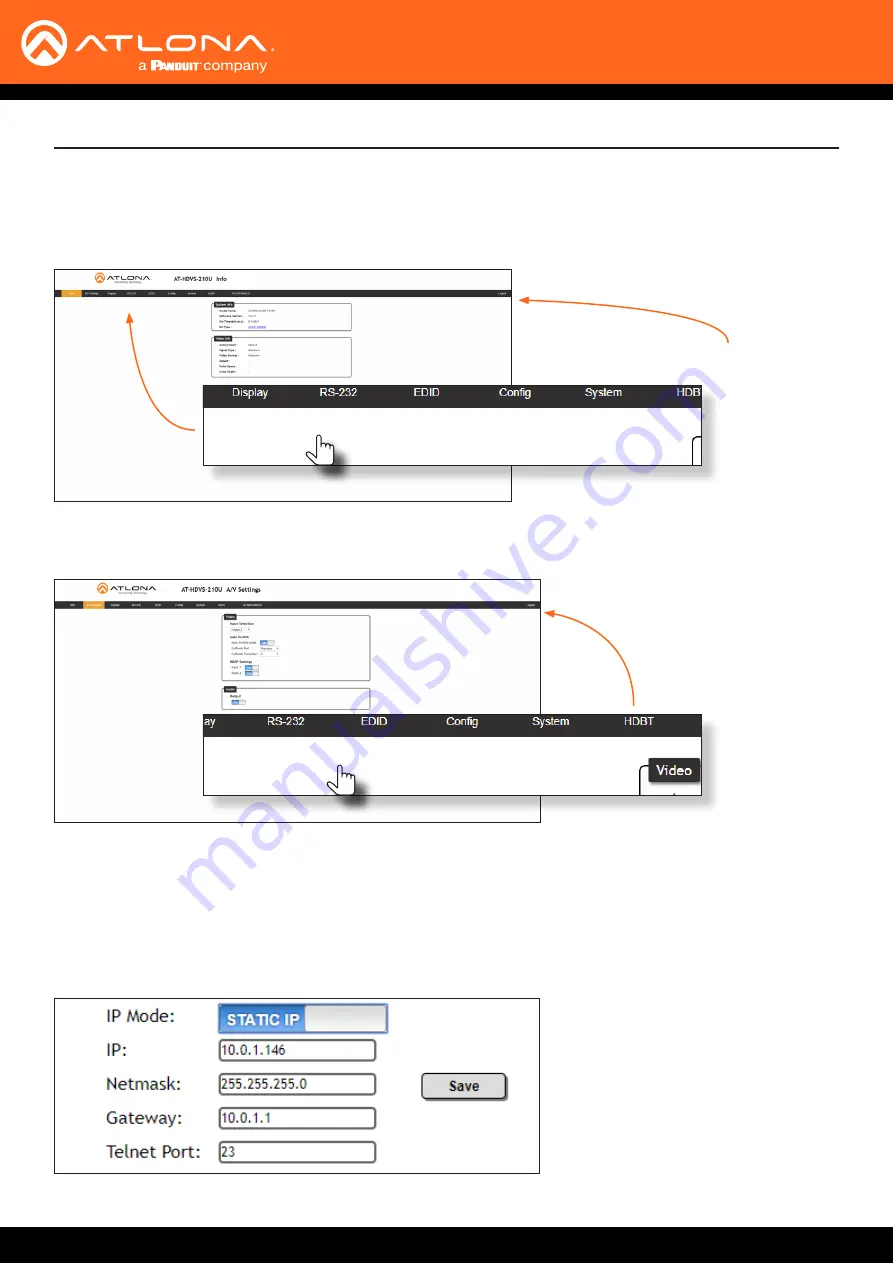 Panduit Atlona AT-HDVS-210U-TX-WP Manual Download Page 19