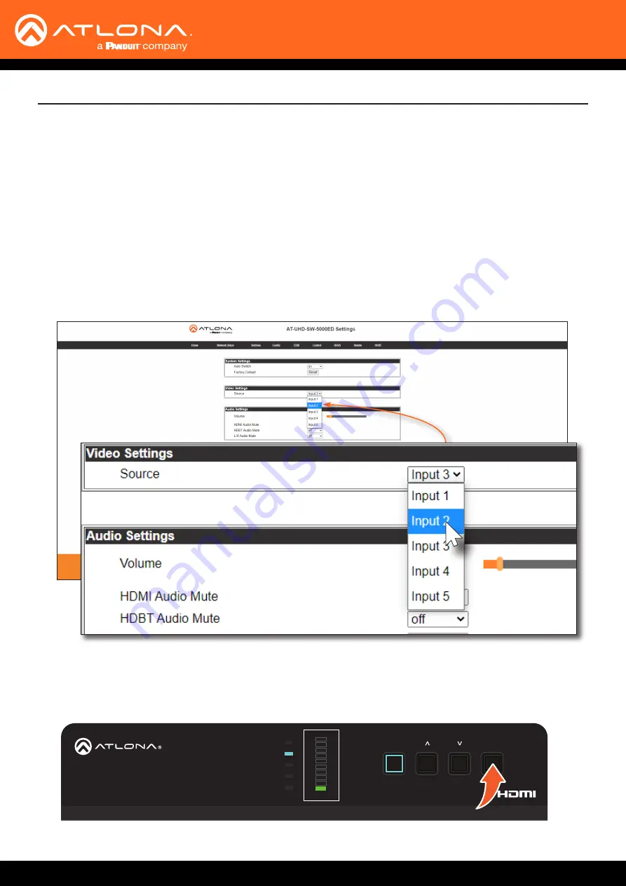 Panduit Atlona AT-UHD-SW-5000ED Manual Download Page 25