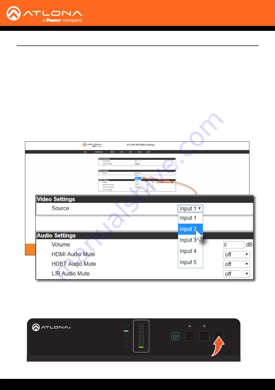 Panduit ATLONA AT-UHD-SW-52ED User Manual Download Page 24