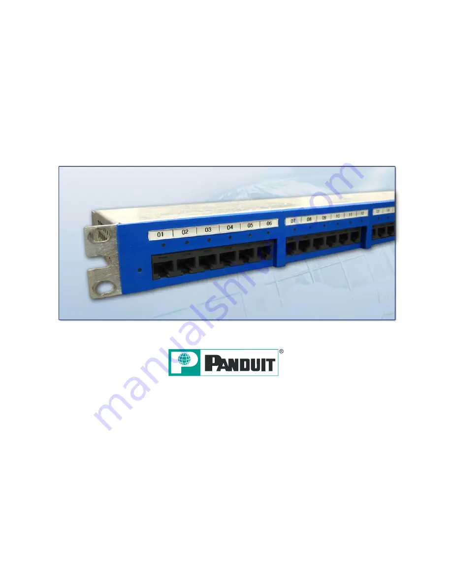 Panduit DPOE12U1XY User Manual Download Page 1