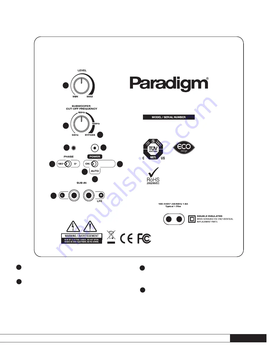 Paradigm PDR-100 Скачать руководство пользователя страница 19