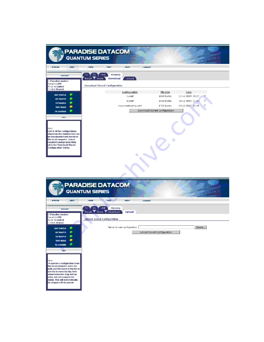 Paradise Datacom Evolution Installation And Operating Handbook Download Page 205