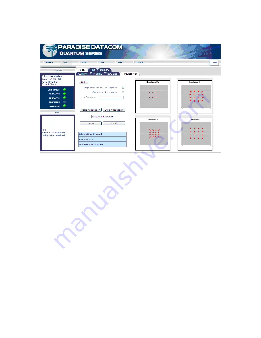 Paradise Datacom Evolution Installation And Operating Handbook Download Page 226