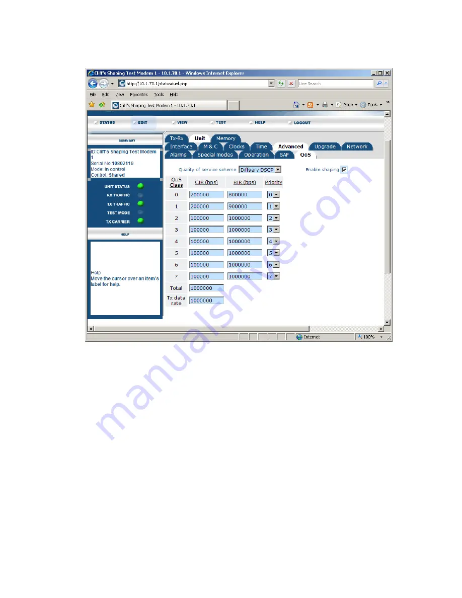 Paradise Datacom Evolution Installation And Operating Handbook Download Page 273