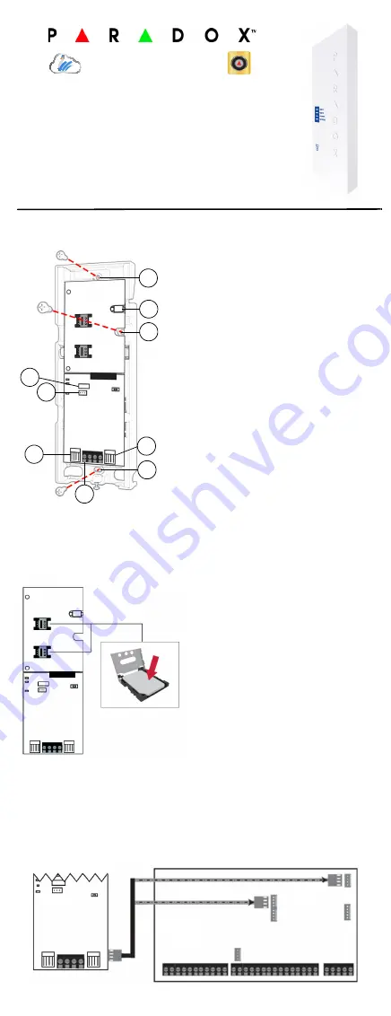 Paradox PCS265 LTE Installation Manual Download Page 1