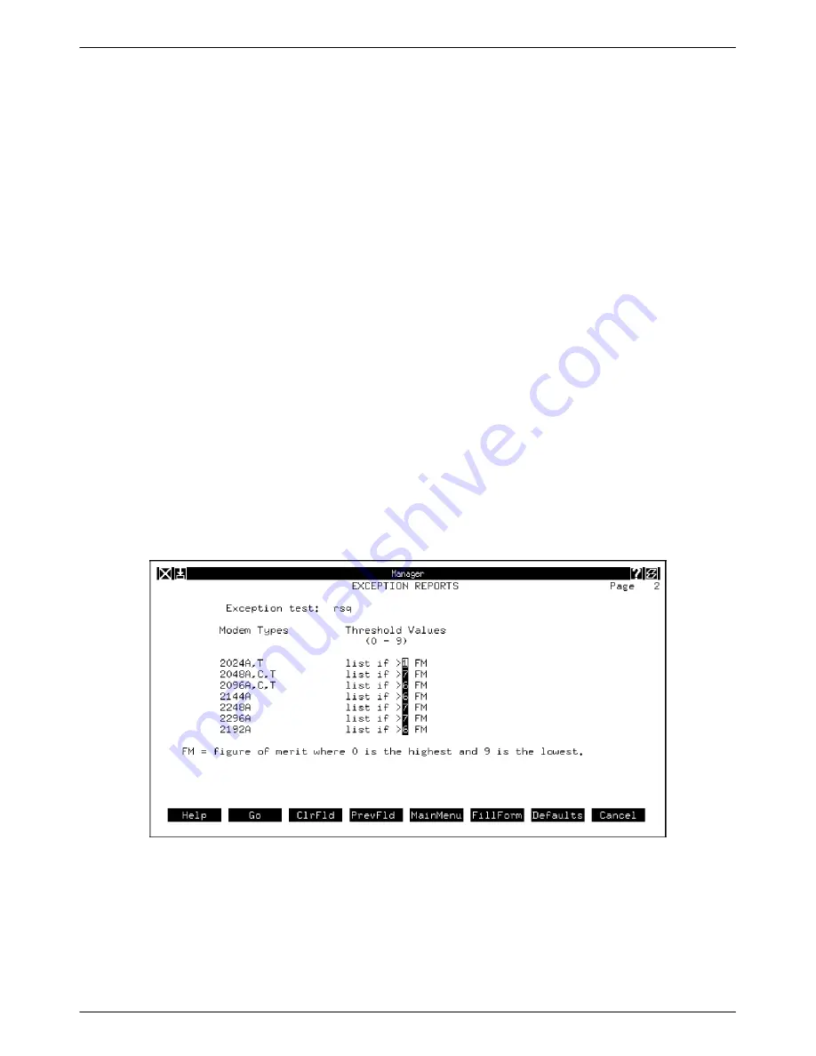 Paradyne COMSPHERE 6800 Series Command Reference Manual Download Page 183