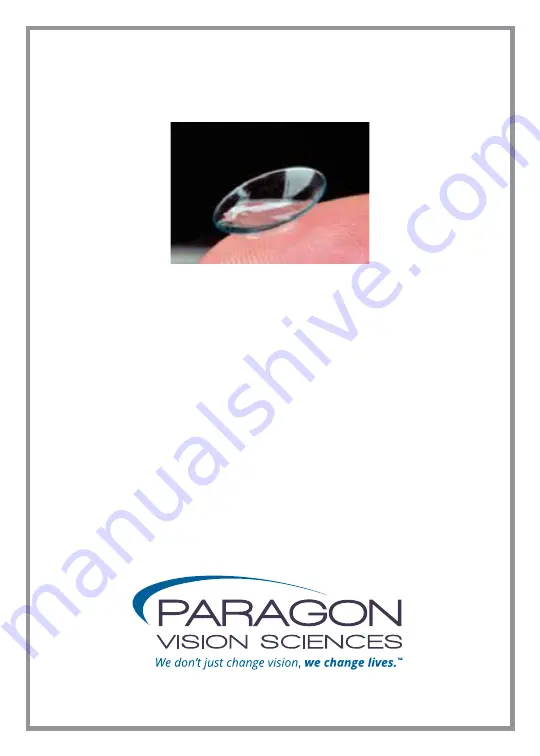 Paragon PARAGON CRT Instructions Manual Download Page 1