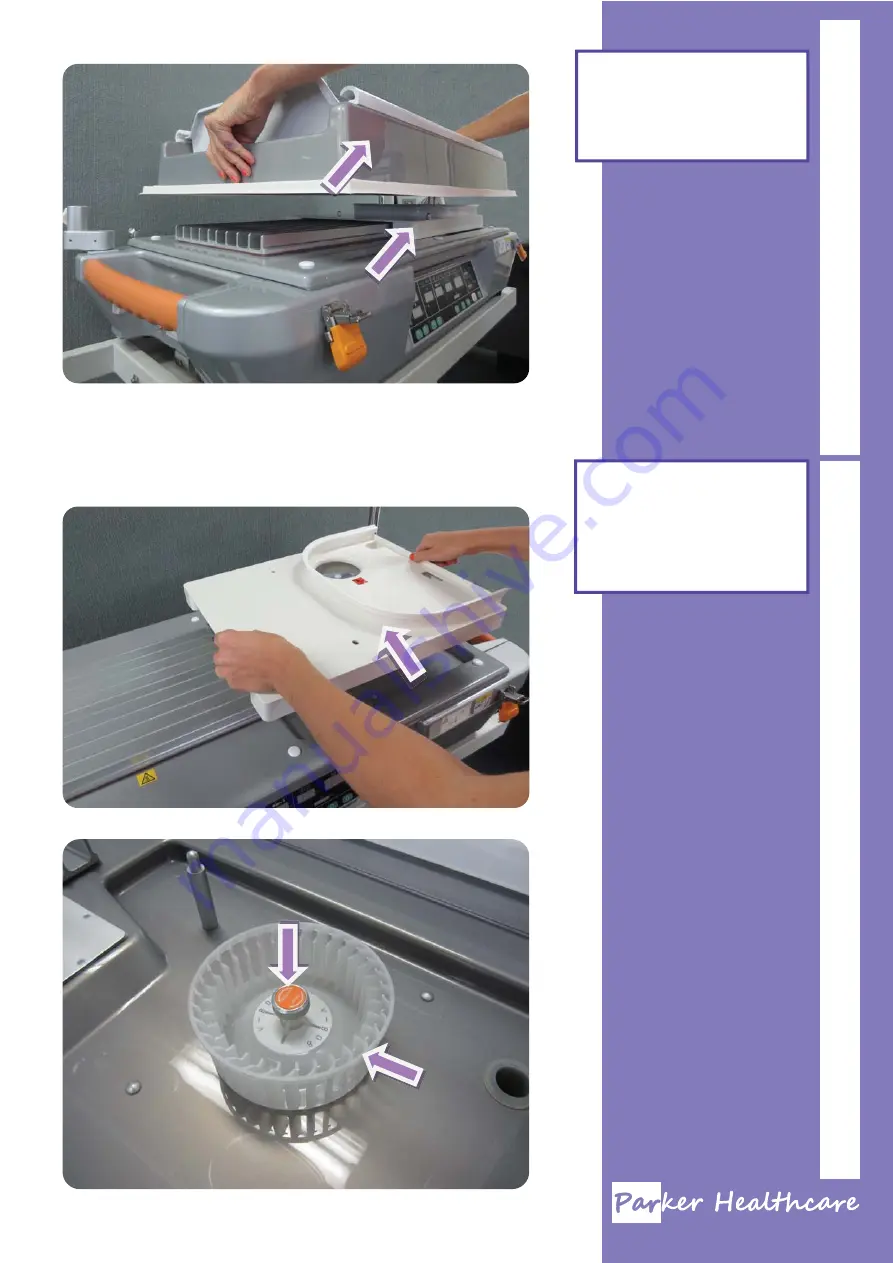 Parker Healthcare ATOM V-808 Cleaning Instructions Manual Download Page 7