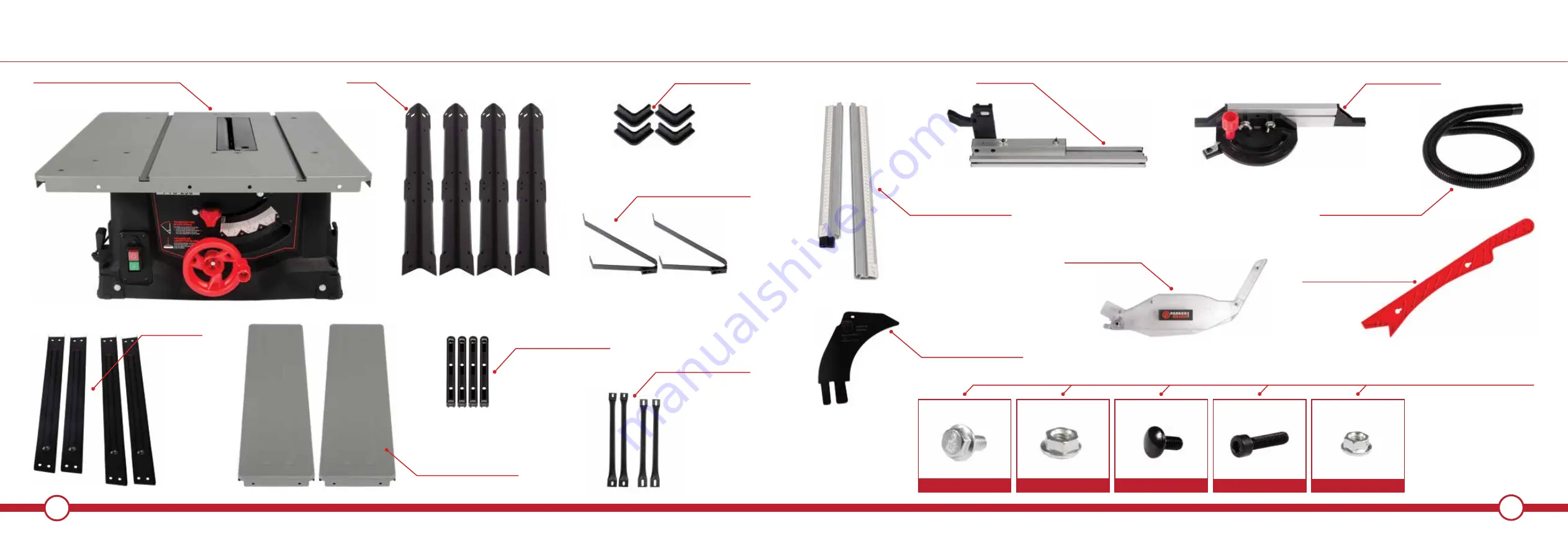 Parker  Products PTS-250 Owner'S Manual Download Page 9