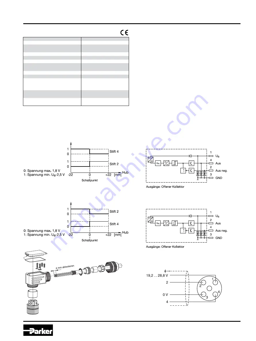 Parker 116942-01 Series Скачать руководство пользователя страница 1