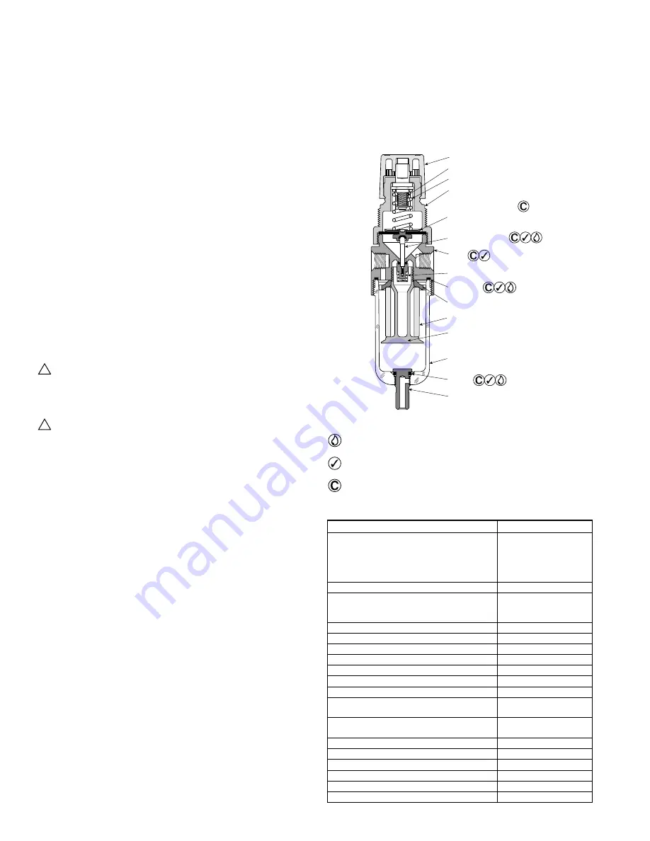 Parker B548 Installation & Service Instructions Download Page 2