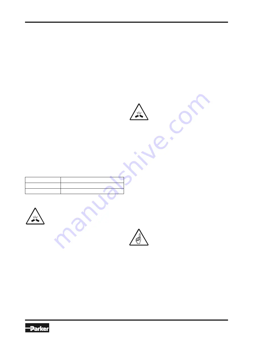 Parker VRD355 Series Installation Manual Download Page 32