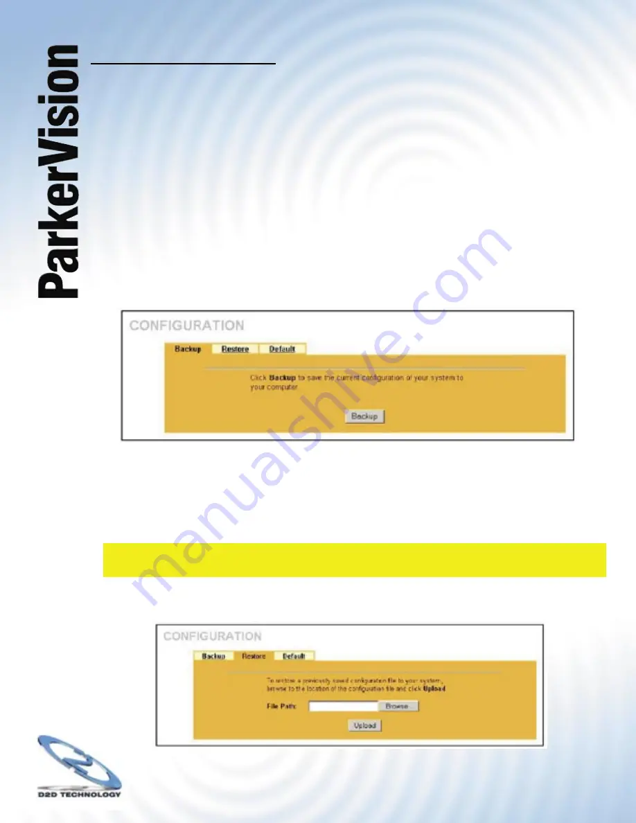 ParkerVision WR1500 User Manual Download Page 132