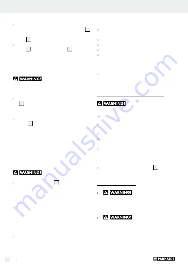 Parkside 273101 Скачать руководство пользователя страница 10