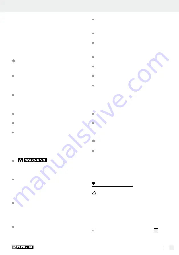 Parkside 273101 Operation And Safety Notes Download Page 53