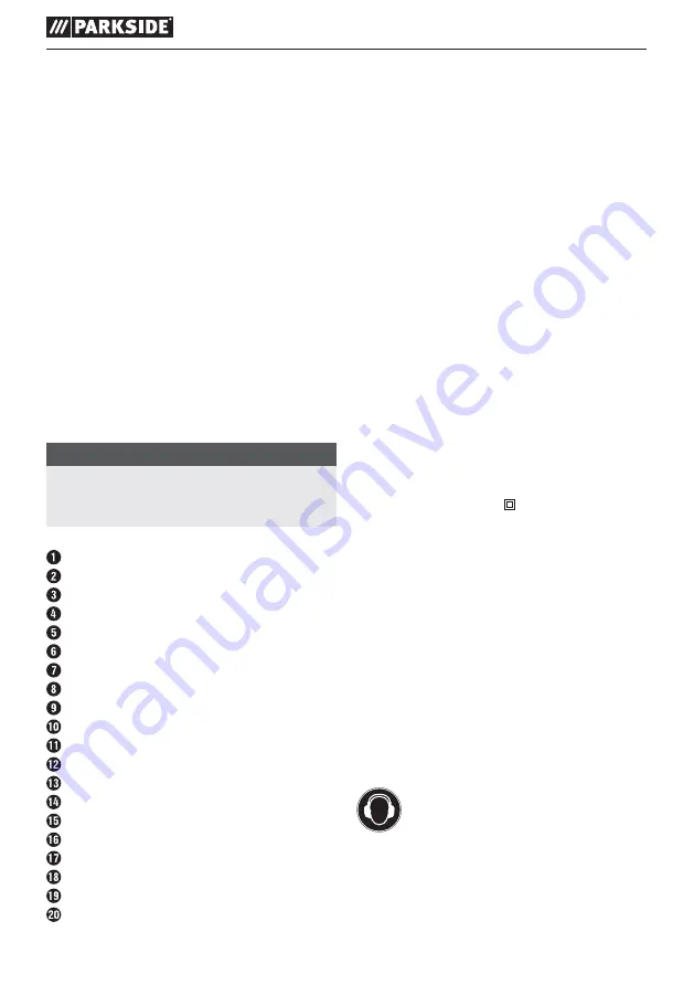 Parkside 280329 Translation Of The Original Instructions Download Page 5