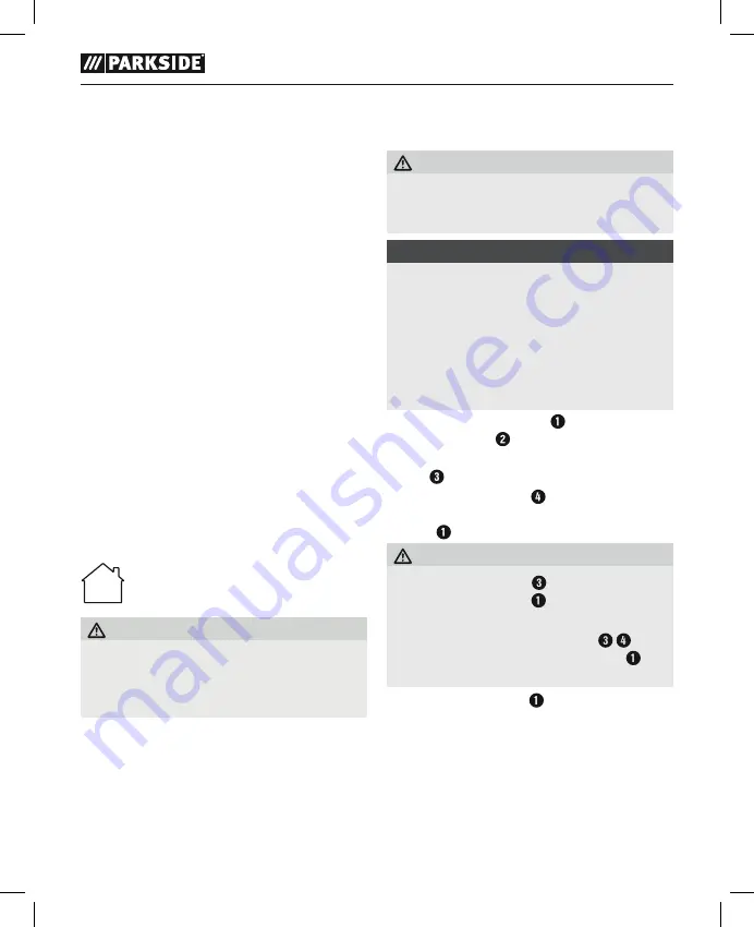 Parkside 281996 Translation Of The Original Instructions Download Page 16