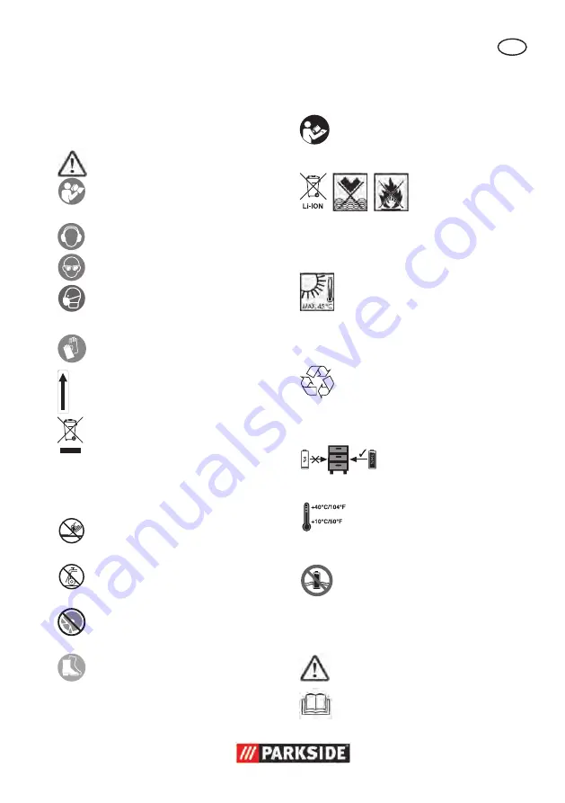 Parkside 297696 Translation Of The Original Instructions Download Page 57