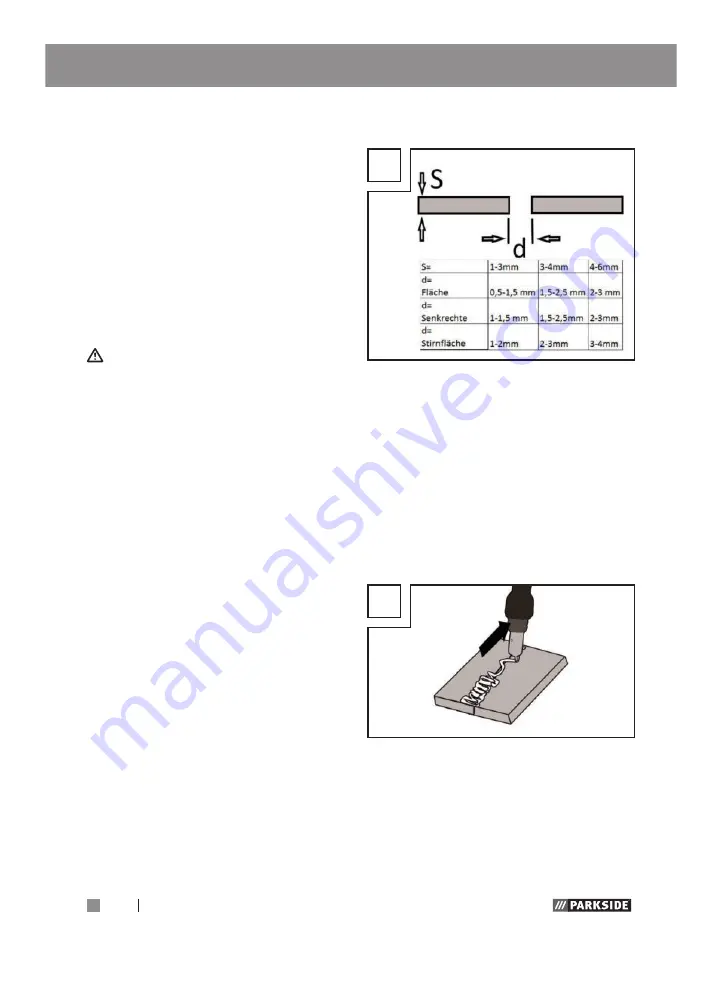 Parkside 303284 1907 Assembly, Operating And Safety Instructions Download Page 20