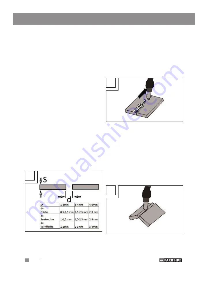 Parkside 303284 1907 Assembly, Operating And Safety Instructions Download Page 128