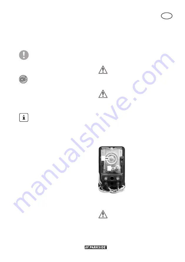 Parkside 304645 1904 Translation Of The Original Instructions Download Page 75