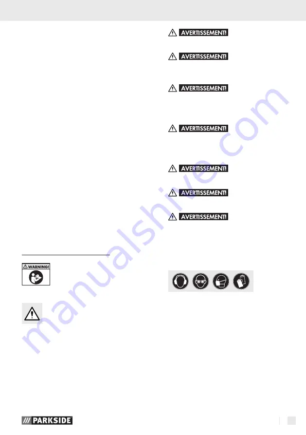 Parkside 315474 Скачать руководство пользователя страница 21