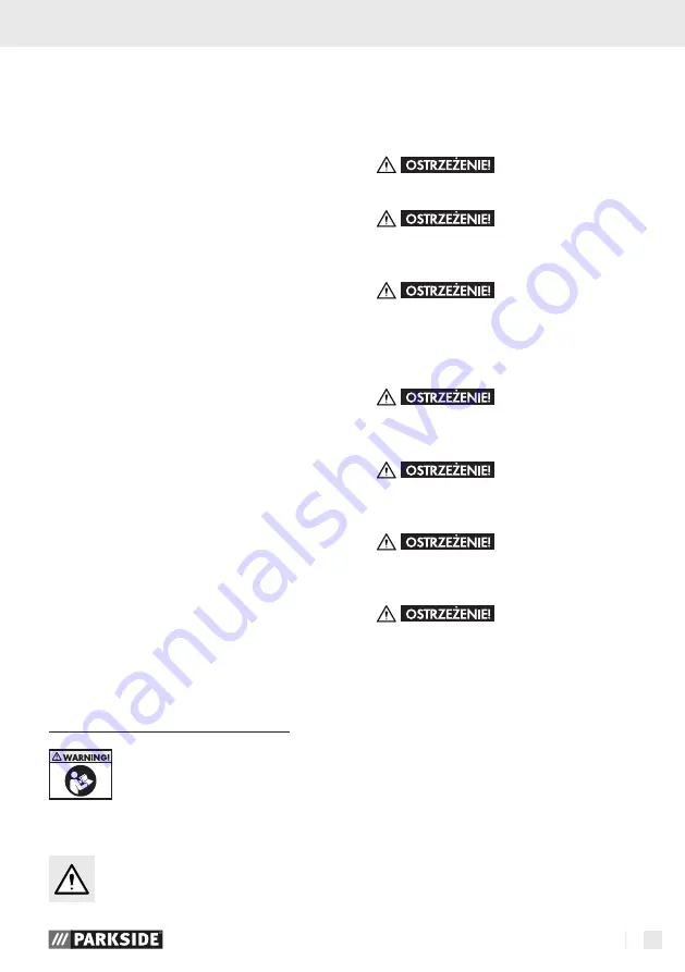 Parkside 315474 Скачать руководство пользователя страница 35