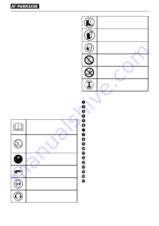 Parkside 317132 1904 Translation Of The Original Instructions Download Page 54