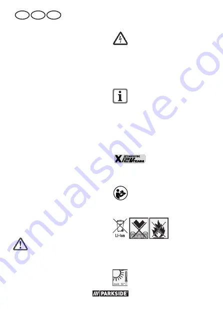 Parkside 338177 2001 Translation Of The Original Instructions Download Page 6