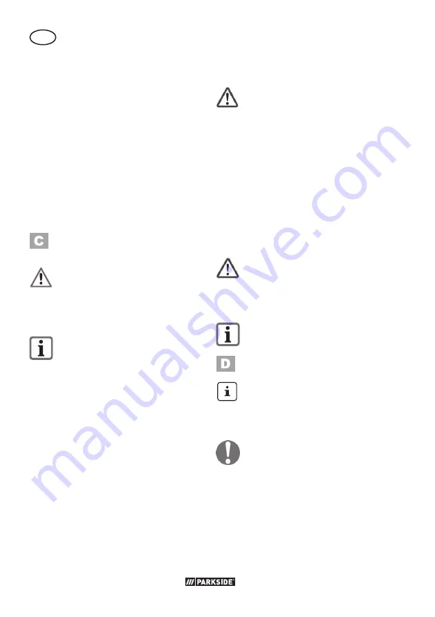 Parkside 339929 1910 Скачать руководство пользователя страница 136