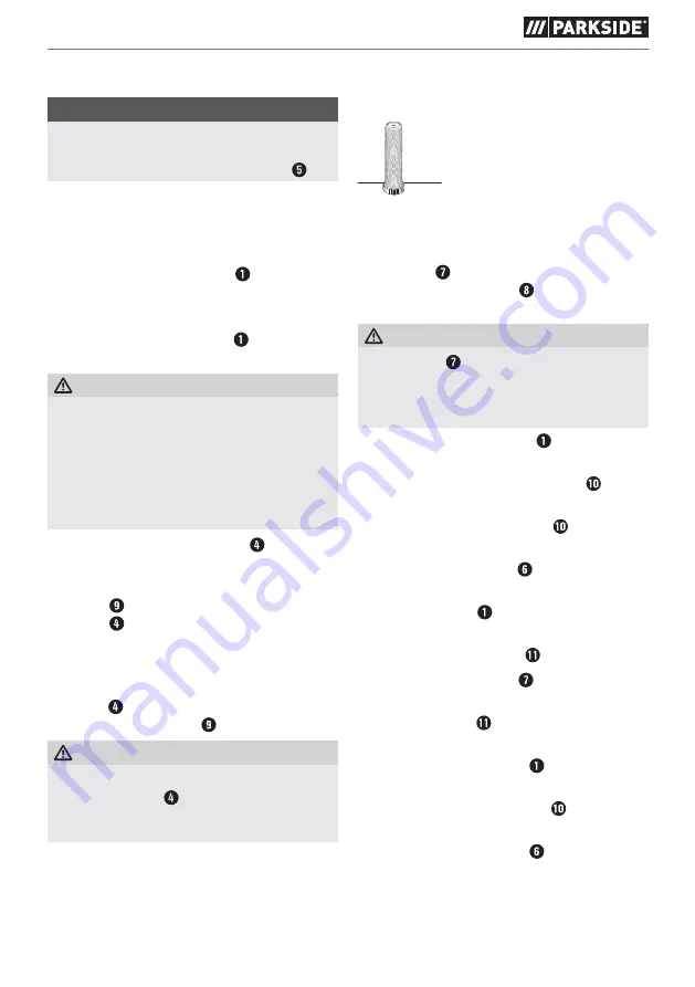 Parkside 353325 2007 Original Instructions Manual Download Page 66