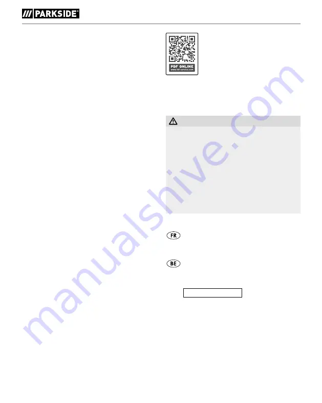 Parkside 356035 2004 Translation Of The Original Instructions Download Page 29