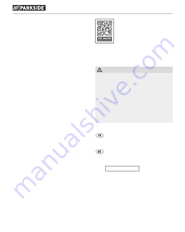 Parkside 385572 2107 Translation Of The Original Instructions Download Page 29