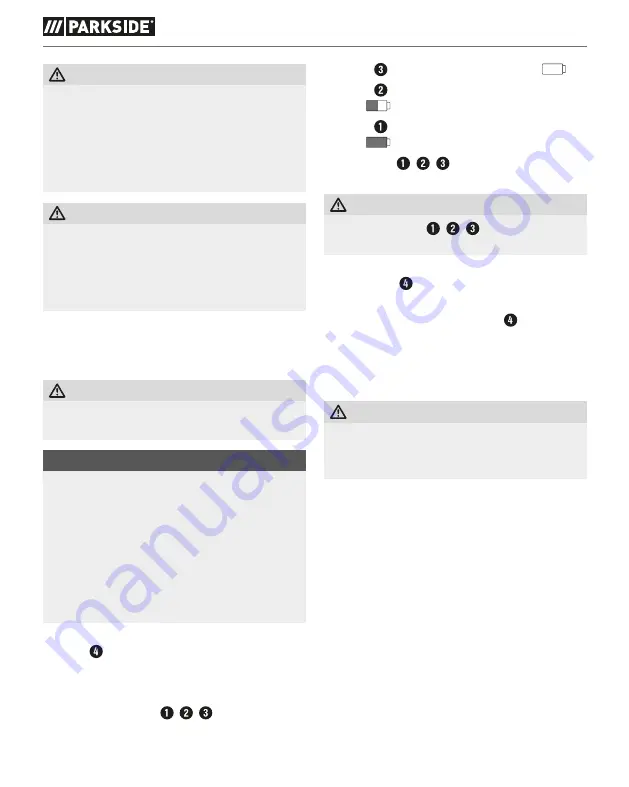 Parkside 385572 2107 Translation Of The Original Instructions Download Page 75