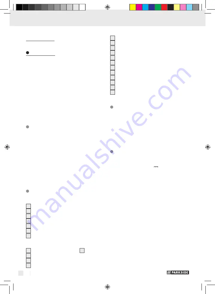 Parkside 89959 Operation And Safety Notes Download Page 6