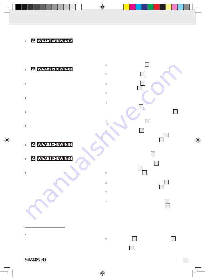 Parkside 89959 Operation And Safety Notes Download Page 25