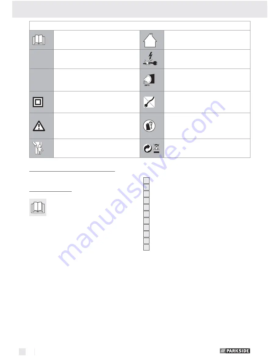 Parkside KH 3011 HOT GLUE GUN Manual Download Page 23