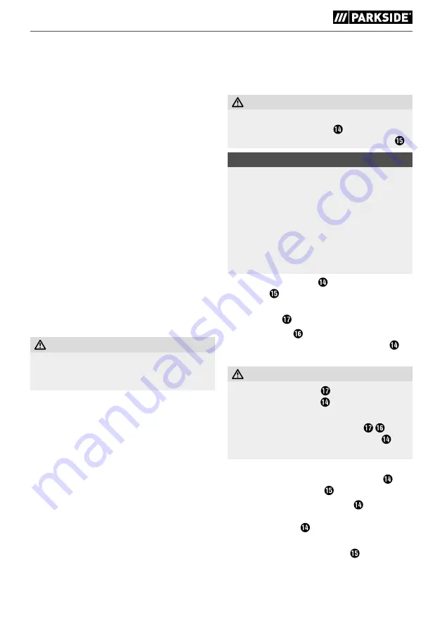 Parkside PAEXS 20-Li A1 Скачать руководство пользователя страница 11