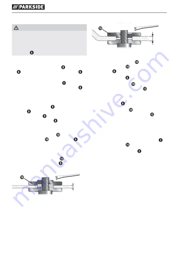 Parkside PDWS 125 A1 Translation Of The Original Instructions Download Page 27