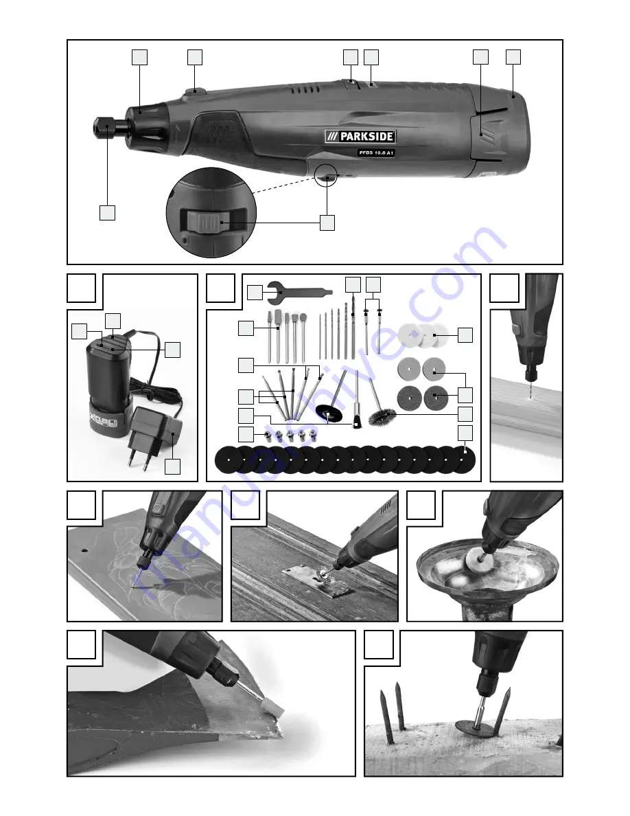 Parkside PFBS 10.8 A1 Operation And Safety Notes Download Page 3