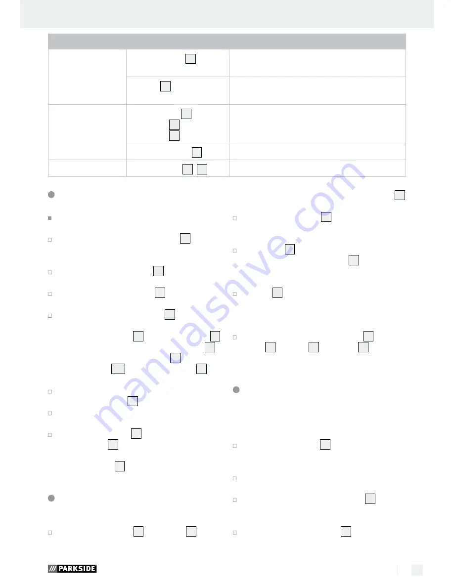 Parkside PFBS 160 A1 Operation And Safety Notes Download Page 41