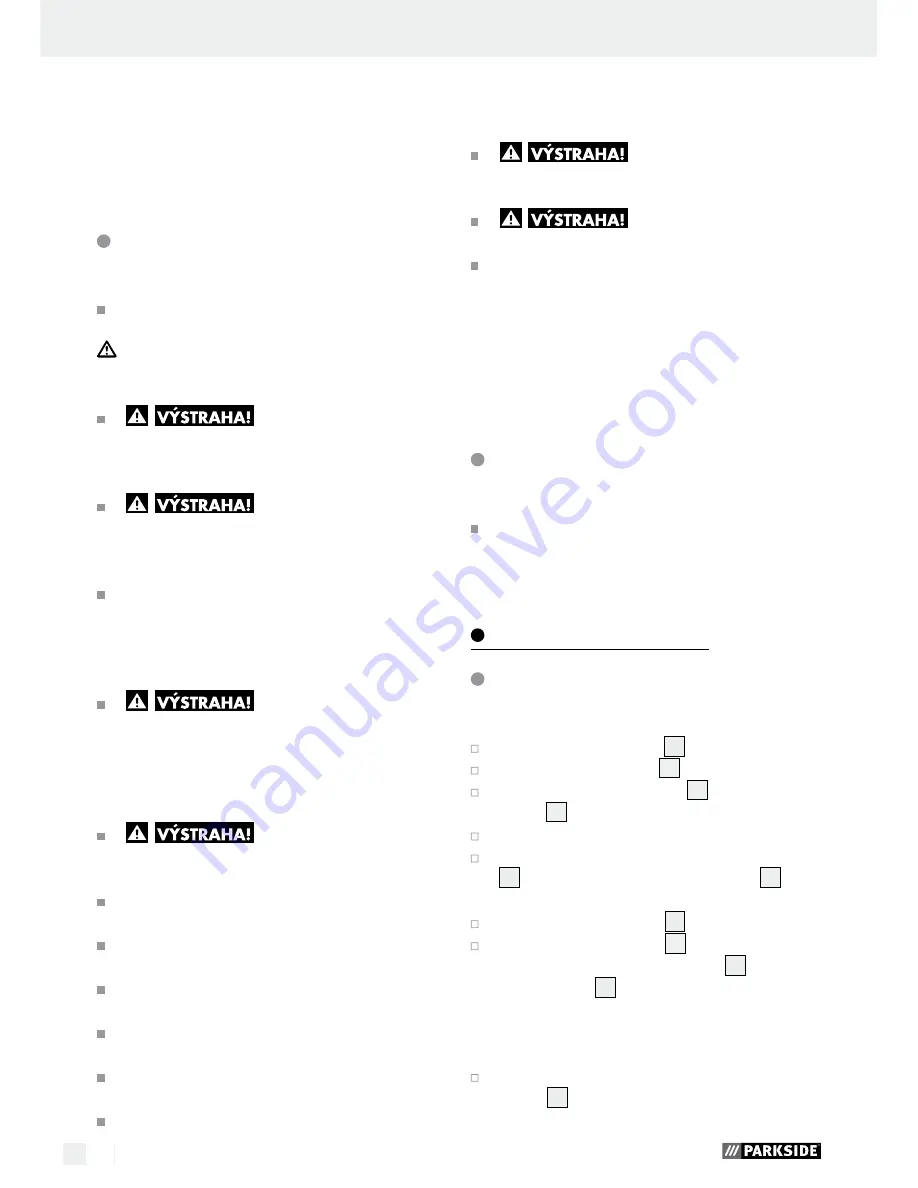 Parkside PFBS 160 A1 Operation And Safety Notes Download Page 66